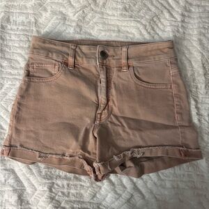 American Eagle Outfitters Rose Pink Jean Shorts